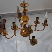 لوستر دو تا کوچک و بزرگ|لوستر و چراغ آویز|اردبیل, |دیوار
