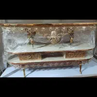 میز ال سی دی تمام برنز مدل خم|میز تلویزیون|قم, نیروگاه|دیوار