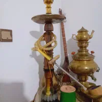 دو عدد قلیان دو سیب،سالم  سالم سالم