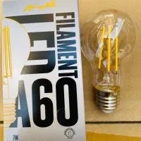 ۷وات فیلامنت حبابی A60 لامپ نور