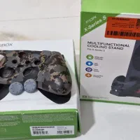دسته xbox مشکی و فن و شارژر دسته s/s|کنسول، بازی ویدئویی و آنلاین|اصفهان, ملک‌شهر|دیوار