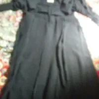 مانتو مشکی مدل دار