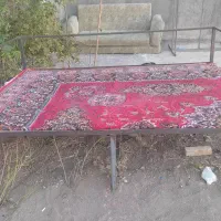 تخت سنتی نه عدد۱/۵×۲ برای سفره خونه وباغ ورستوران|کافی‌شاپ و رستوران|میانه, |دیوار