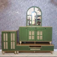 میزکنسول وآینه 160/140/تیوی 180/جاکفشی