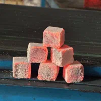 زغال نارگیل پسته