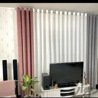 پرده پانچ پرده مینیمال با نمونه پارچها در منزل یا|پرده، رانر، رومیزی|اصفهان, عطار نیشابوری|دیوار