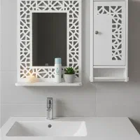 آینه باکسدار مخصوص حمام و سرویس بهداشتی