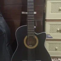 گیتار مشکی کاتوی آرم رست(arm rest) رافائل مدل R30