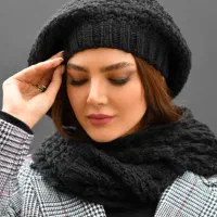 ست کلاه فرانسوی و شال گردن