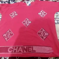 فروش تیشرت زنانه طرح چنل|لباس|دورود, |دیوار