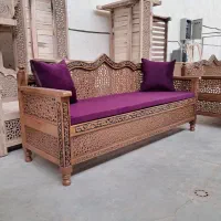 تخت سنتی ، میز عسلی