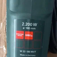 سنگ فرز متابو آلمان 8500 دور 2200 وات صنعتی|ابزارآلات|تهران, آهنگ|دیوار