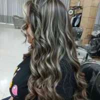 کاشت ناخن حرفه ای۳۸۰ رنگ لایت امبره مش فویلی۸۰