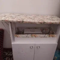 میز چرخ خیاطی همراه میز اتو