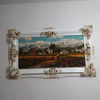 تابلو فرش ۱۰۰۰شانه در ابعاد ۱۱۰در ۶۰