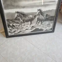 تابلو 2 تا اسب حدود 80 در 80