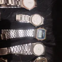 نه عددساعت مردانه همگگی سالم وباطری ندارن