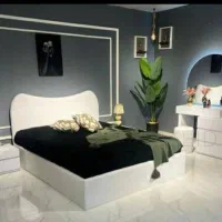 سرویس خواب سفید کلاسیک شش تکه