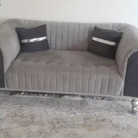 سرویس کامل مبل 7 نفره همراه ست کنسول و میز|مبلمان خانگی و میز عسلی|کرج, کمال‌شهر|دیوار