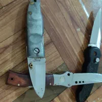 سه عدد چاقوی جیبی