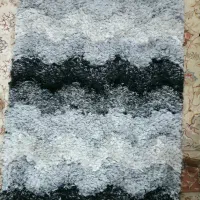 ۴ قالیچه شگی زرع نیم ، اندازه یک در یک ونیم|فرش|تهران, مینی‌سیتی (شهرک نفت)|دیوار