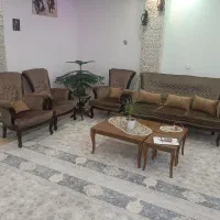 مبلمان استیل و پشتی