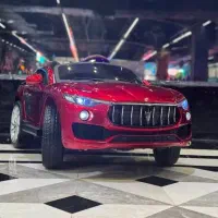 ماشین شارژی مازراتی متالیک میکروفون دار