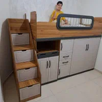 تخت دوطبقه|تخت و سرویس خواب|چهاردانگه (تهران), |دیوار