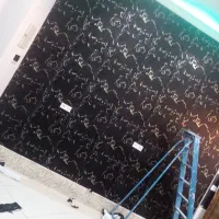 نصب کاعذ دیواری و رنگامیزی|خدمات پیشه و مهارت|زابل, |دیوار