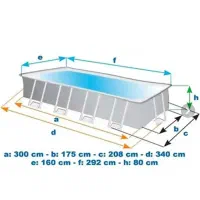 استخر پارچه ای اینتکس کد 26784UK|غواصی و ورزش‌های آبی|قم, باجک سه|دیوار