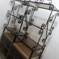 دکور فرفوژه همراه با ایینه