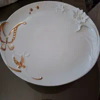 دیس میوه و شیرینی پایه دار