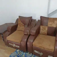 مبل چرم|مبلمان خانگی و میز عسلی|رشت, جانبازان|دیوار