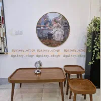 جلو مبلی عسلی مستطیل کارن