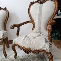 سه سرویس مبل سلطنتی ۹ نفره نونو کامل چوب و فوم سرد|مبلمان خانگی و میز عسلی|اصفهان, قائمیه|دیوار