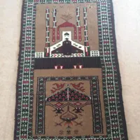 نمازلق دست بافت|فرش|بندر ترکمن, |دیوار