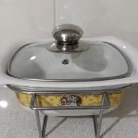 سوفله خوری چینی و سماور شهاب