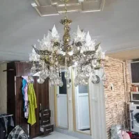 لوستر برنز ۶ شاخه دوعدد