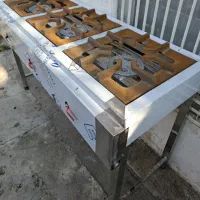 اجاق گاز ۳ شعله خطی صنعتی