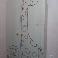 کمد لباس همراه با دو کشوی بزرگ