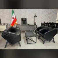 میزکنفرانس/میزریاست پایه فلزی/صندلی توری/پیشخوانmd