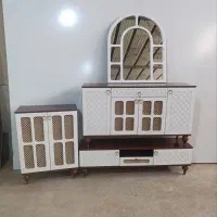 ست آینه کنسول و میز TV مدل گنبدی