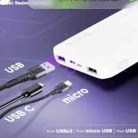 پاوربانک ۱۰هزار ولت شیائومی فول فست اصلی|لوازم جانبی موبایل و تبلت|مشهد, رضاشهر|دیوار