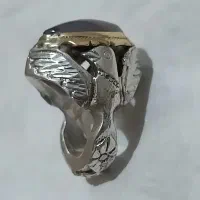 انگشترنقره شجر قائن کلکسیونی سنگین وزن|جواهرات|کرمانشاه, |دیوار