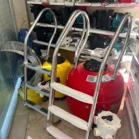 نردبان استخری تمام استیل