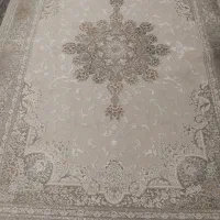فرش ماشینی  صدفی محشتم نقش برجسته