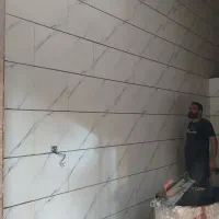 کاشی کاری سنگ کاری آجر خرده و کلی