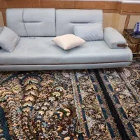 میز نهار خوری  ۸ نفر با چوب راش ومبل ۸ نفره