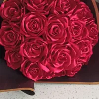 گل روبانی شاخه ای ۲۸ روز مادر سفارش قبول میشه