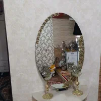 یک عدد اینه شمعدانی|صنایع دستی و سایر لوازم تزئینی|بناب, |دیوار